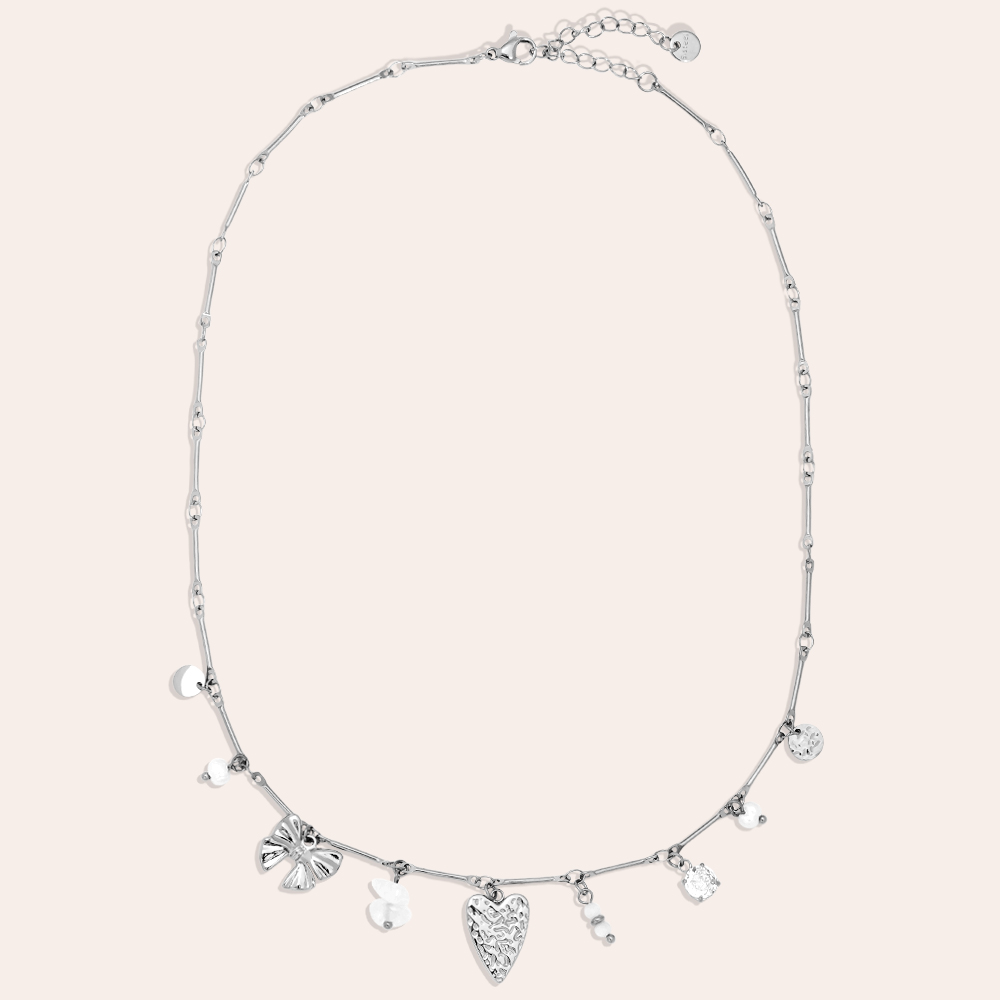 Stainless steel necklace 43cm Some Nice Charms