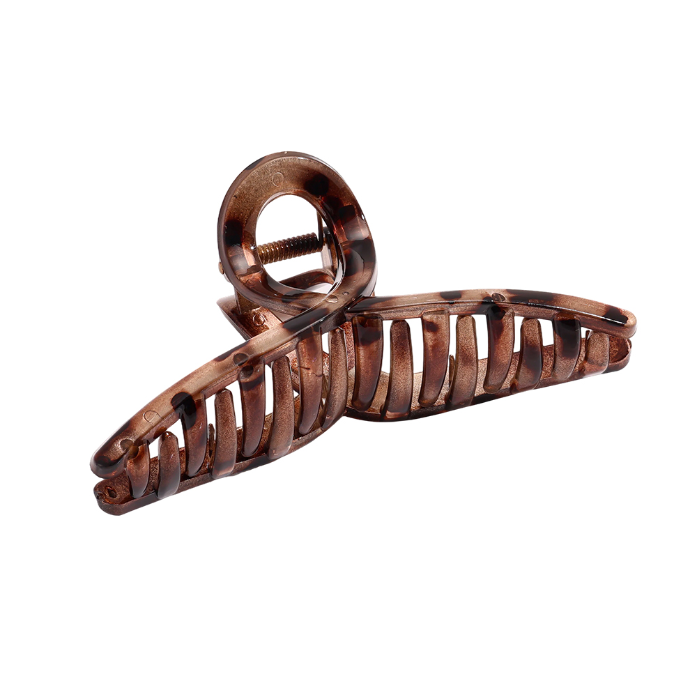 12cm 8 Leopard-print hair clip  