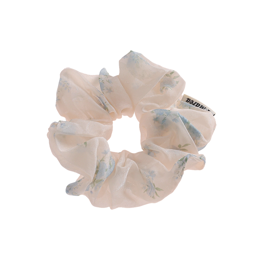 12*65mm flower scrunchie  