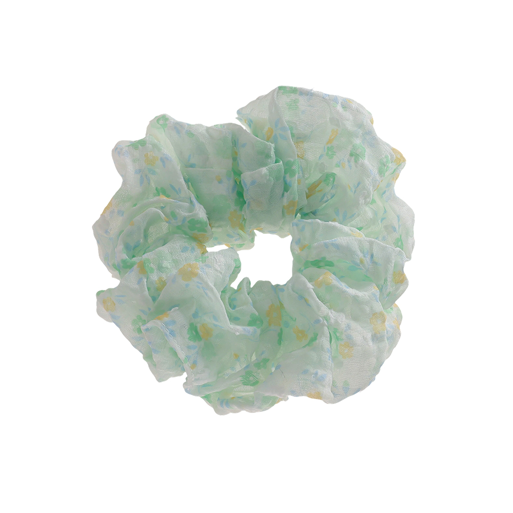 Small flowers scrunchie