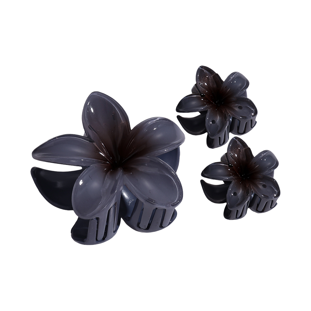 Hibiscus Flower hair clip set