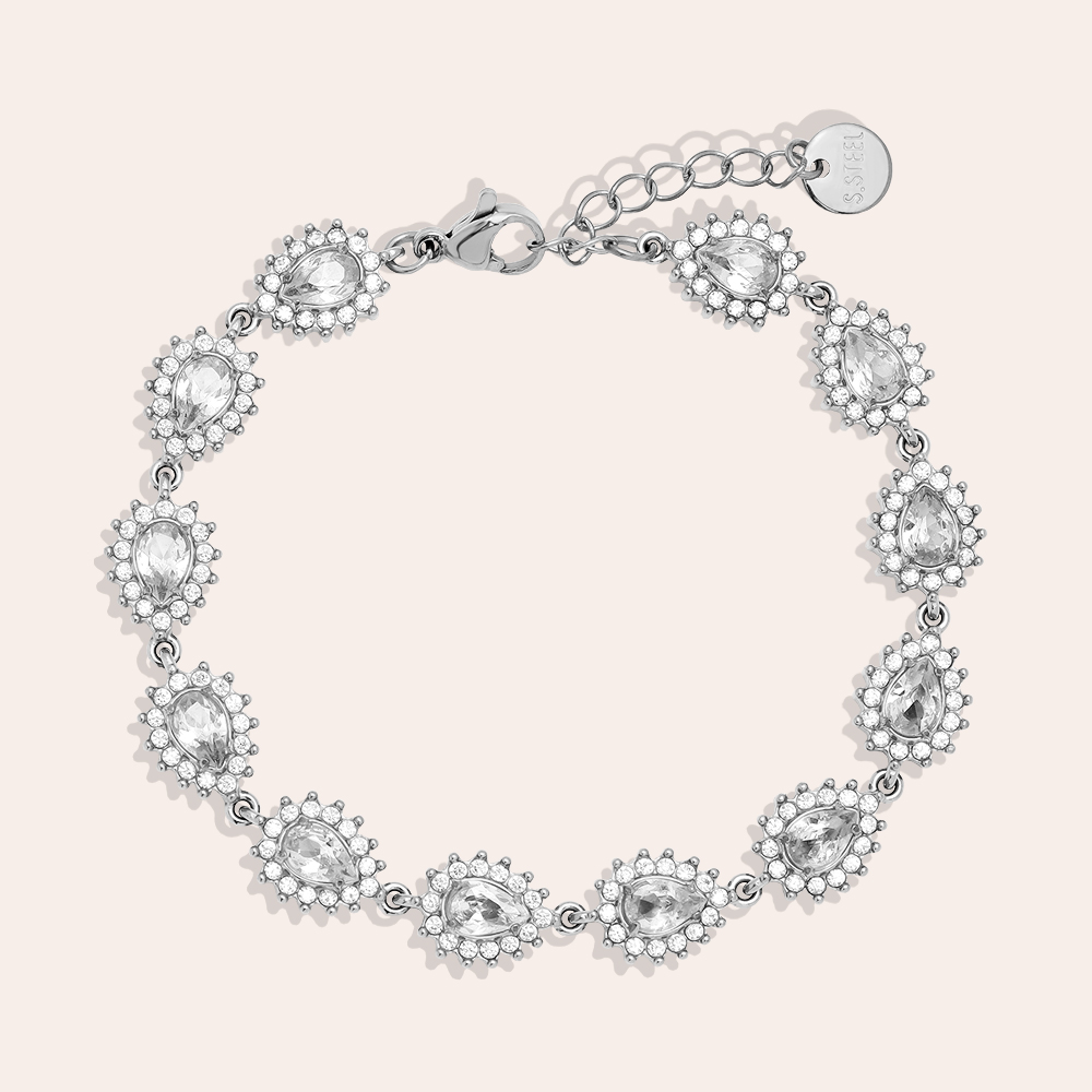 Stainless steel bracelet 17cm Nice Diamond Chain