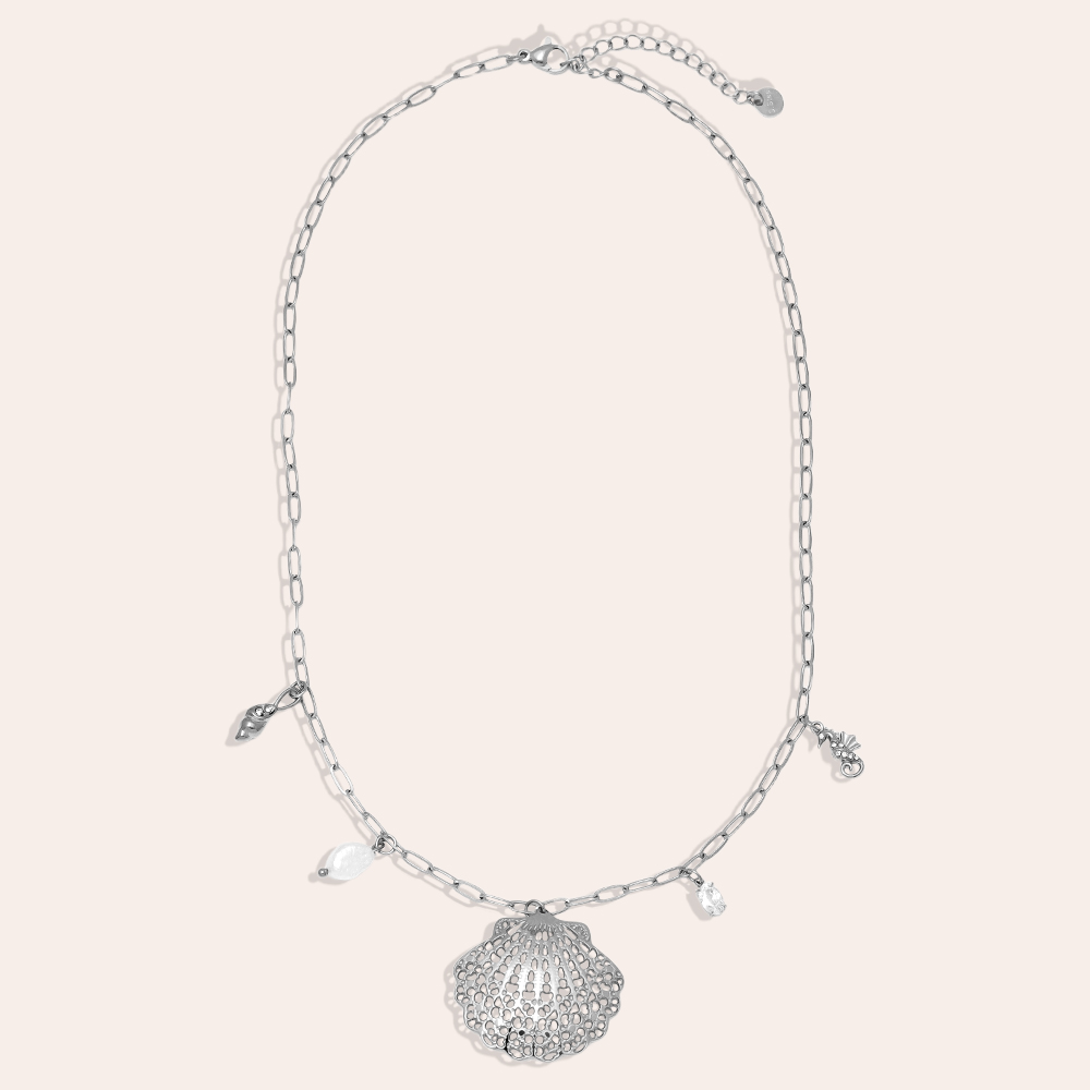 Stainless steel necklace 42cm Ocean And Charms