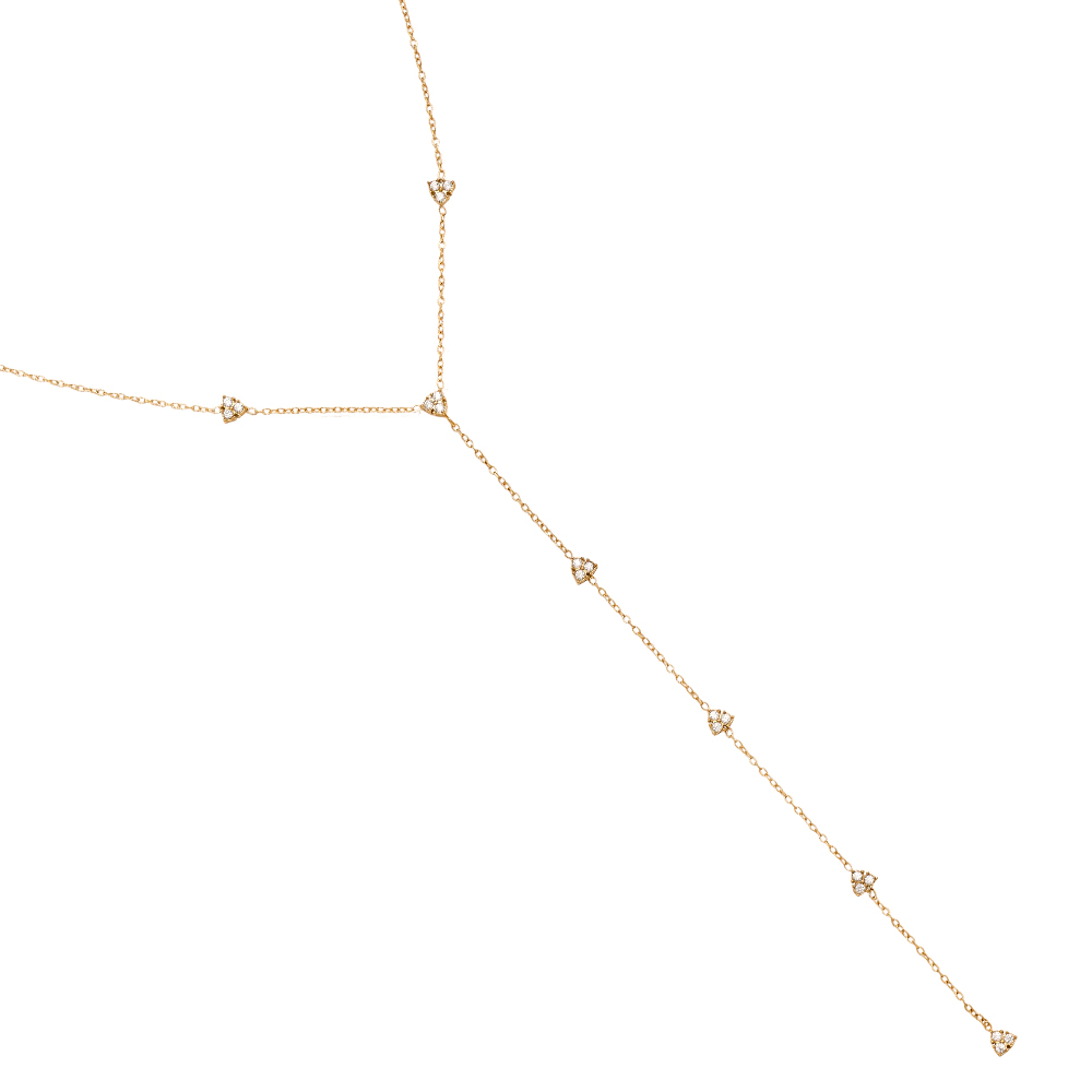 Stainless steel necklace 40cm fine heart
