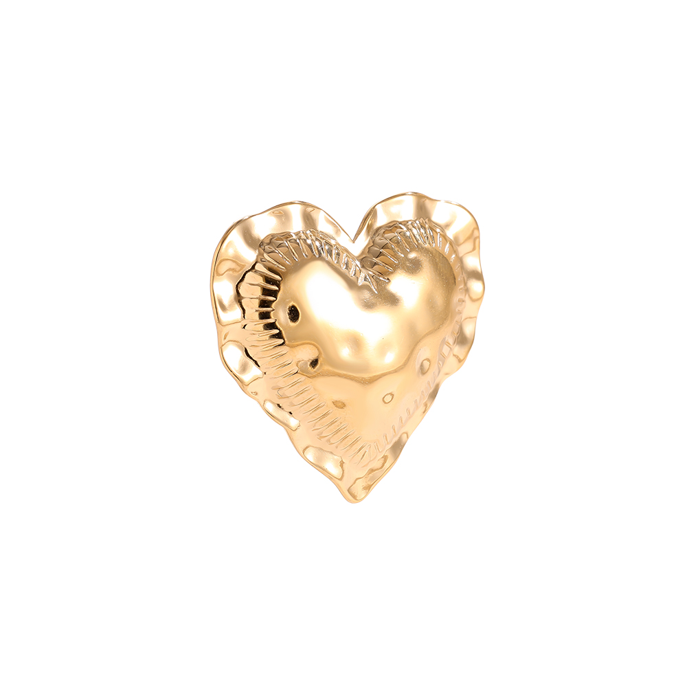 Stainless steel ring Great Heart