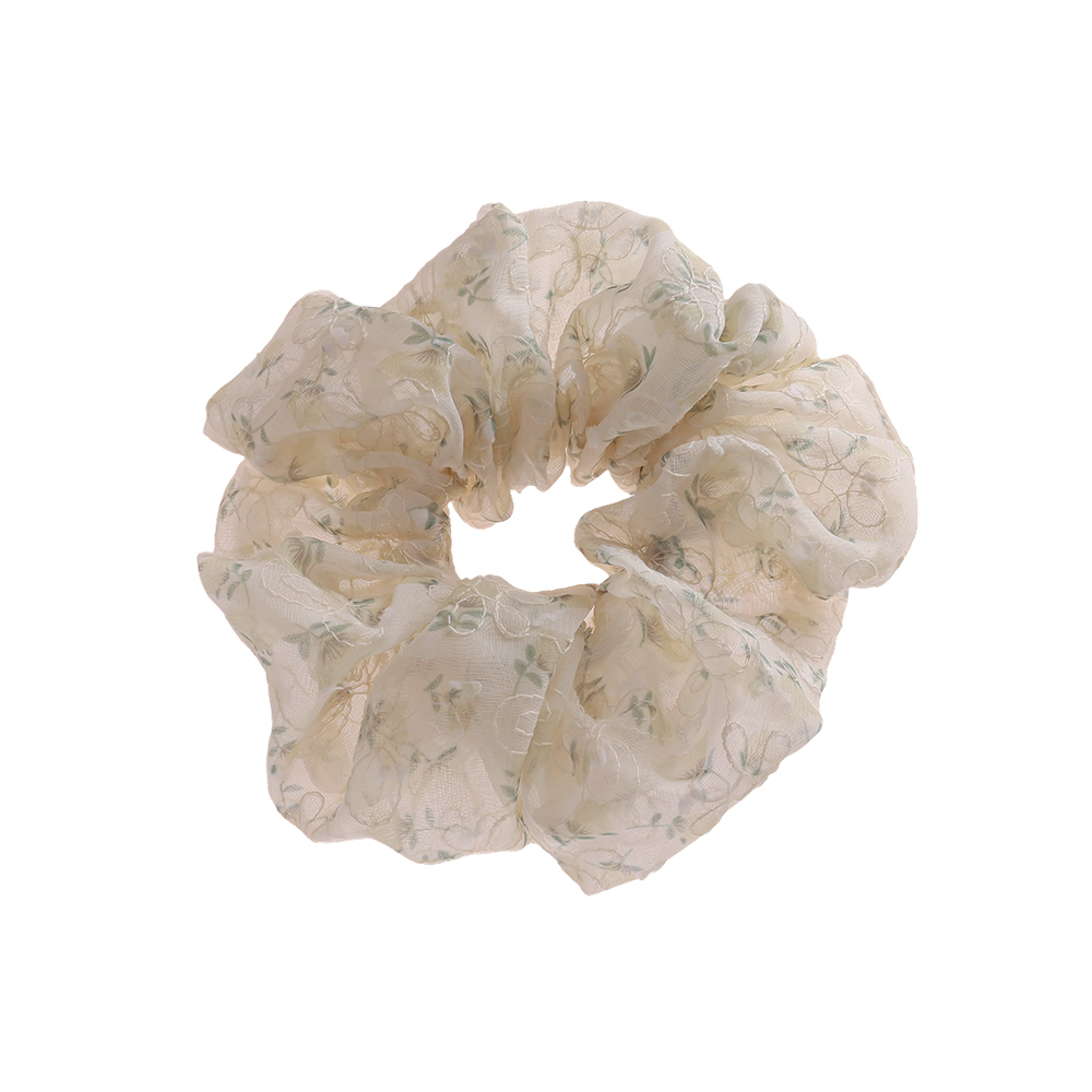 Small flowers scrunchie