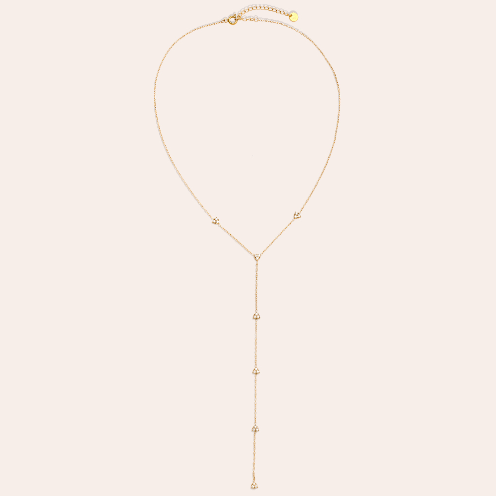 Stainless steel necklace 40cm fine heart