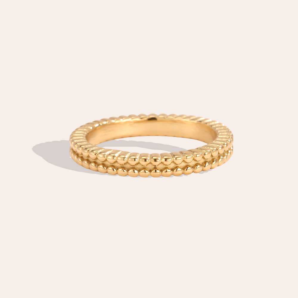 Stainless Steel Ring – Adjustable Mini Dot