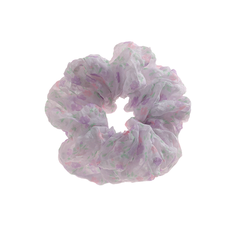 Small flowers scrunchie