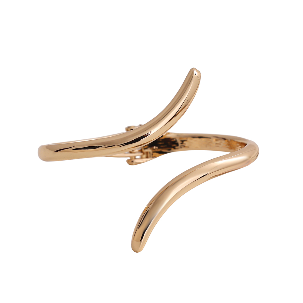 6.5cm offset brass bangle