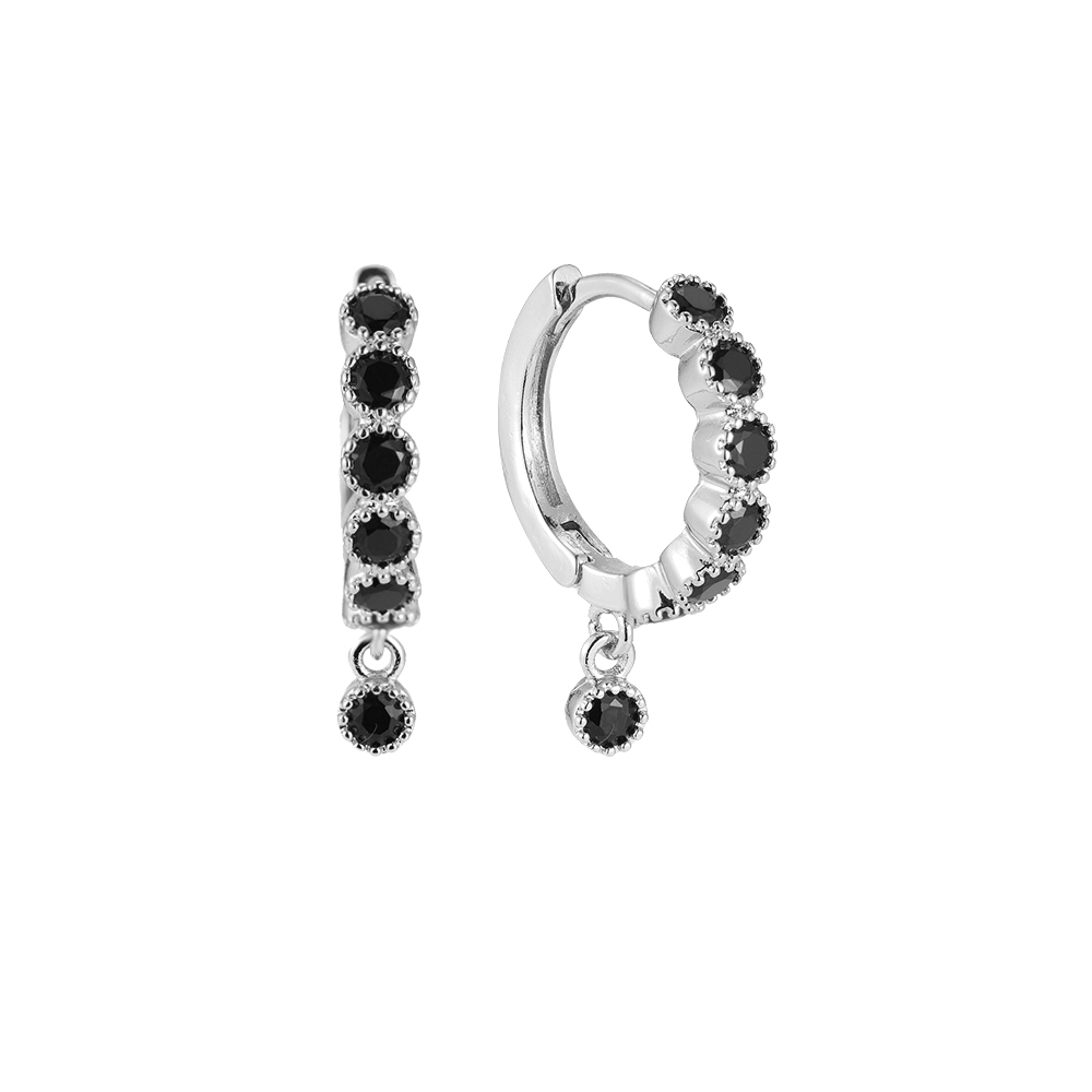 Gold-plated earrings Dame The Diamond