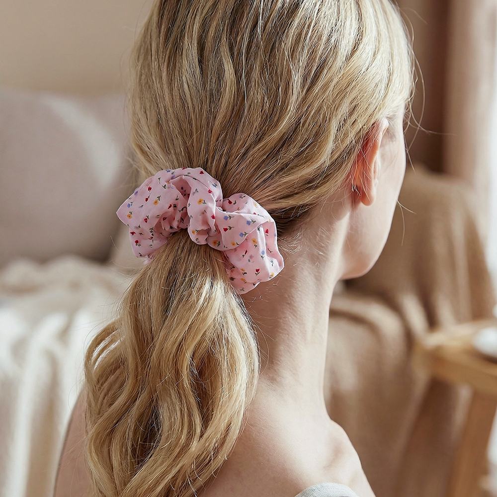 13*70mm Small flower scrunchie