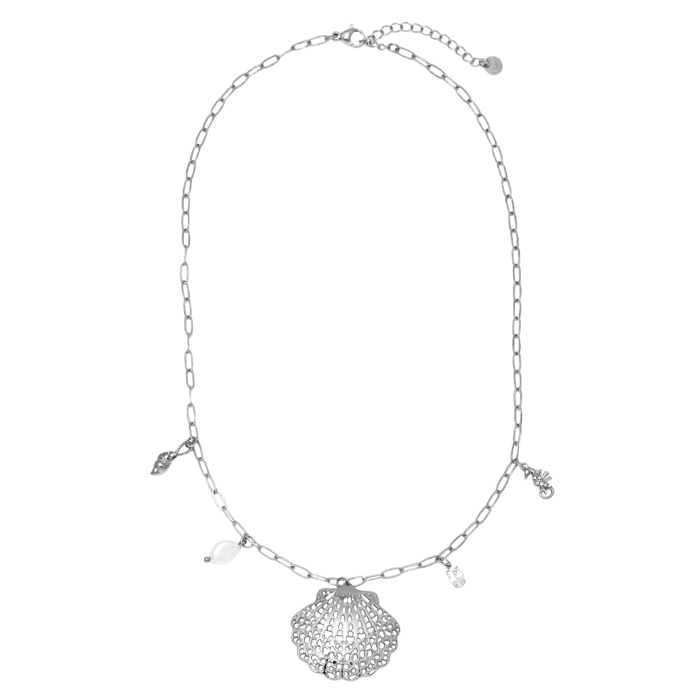 Stainless steel necklace 42cm Ocean And Charms