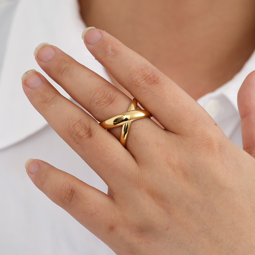 Stainless steel ring Cool X