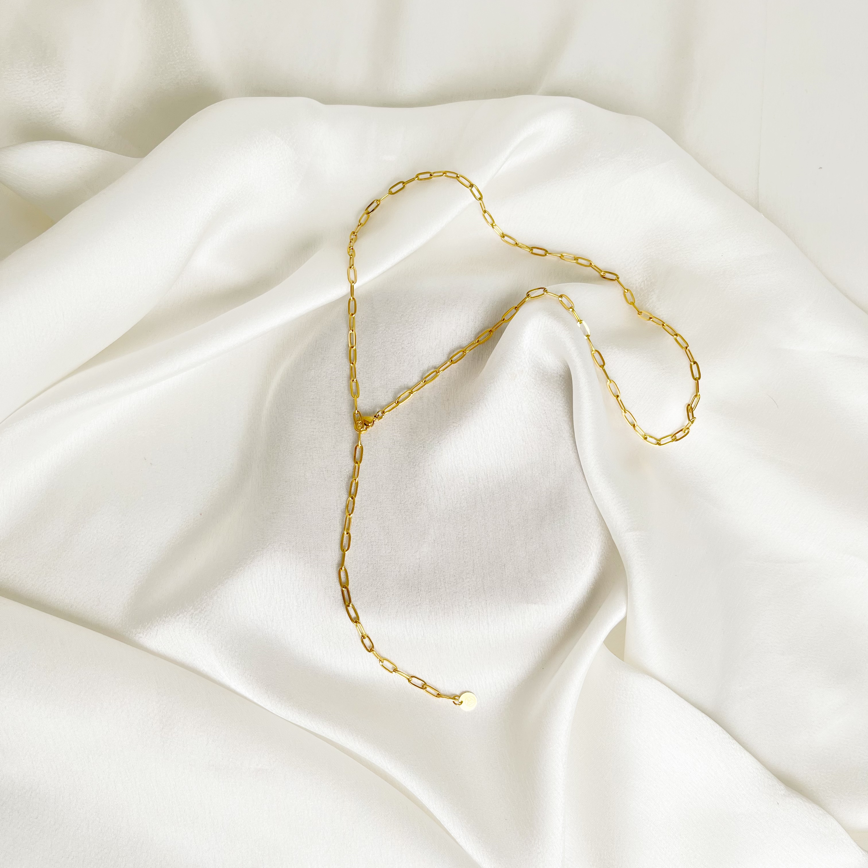 Stainless steel chain Thin Round Teresa 60 cm