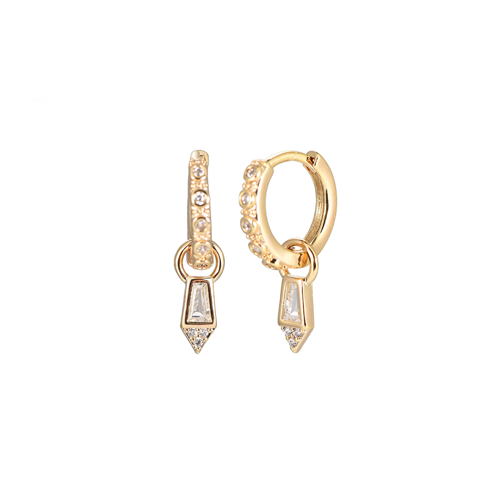 Fibiran gold-plated earrings