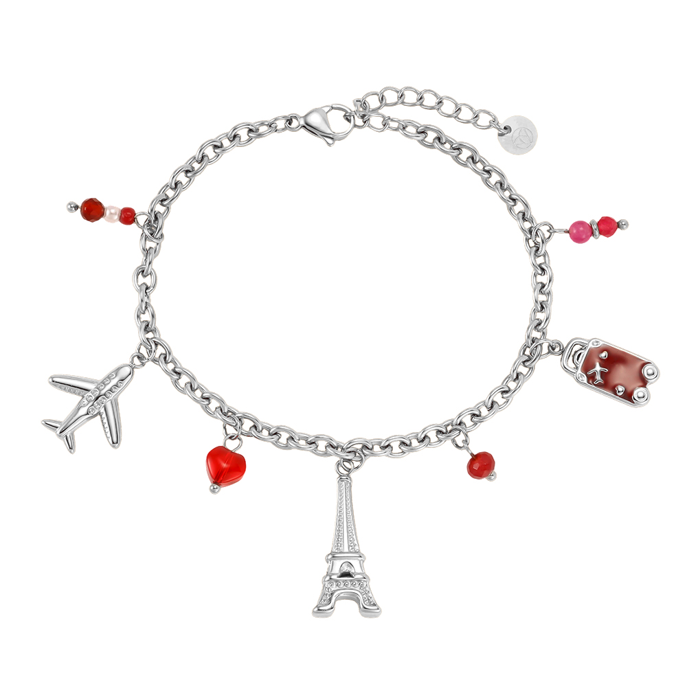 17cm stainless steel bracelet – Voyage Eiffel Tower