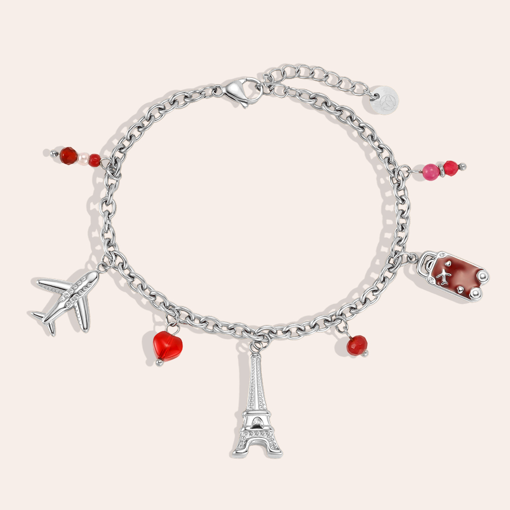 17cm stainless steel bracelet – Voyage Eiffel Tower