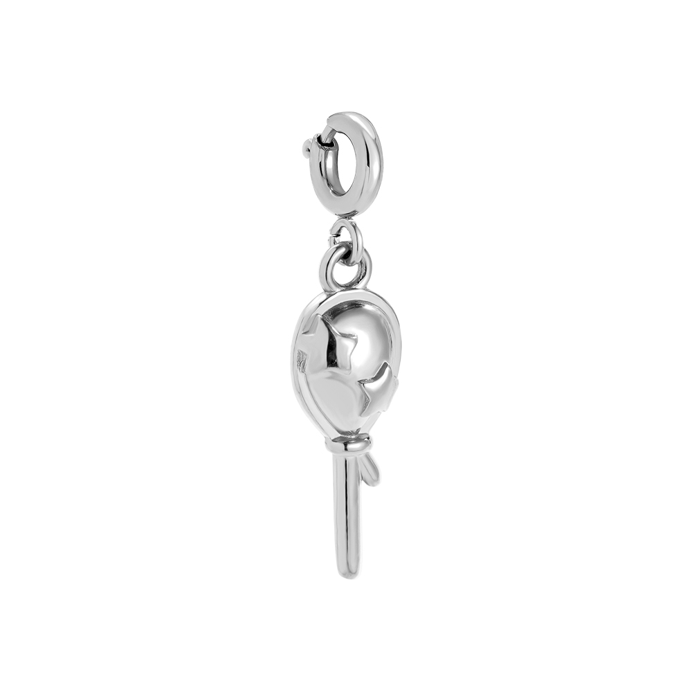 Stainless steel pendant 2cm spring clasp balloon