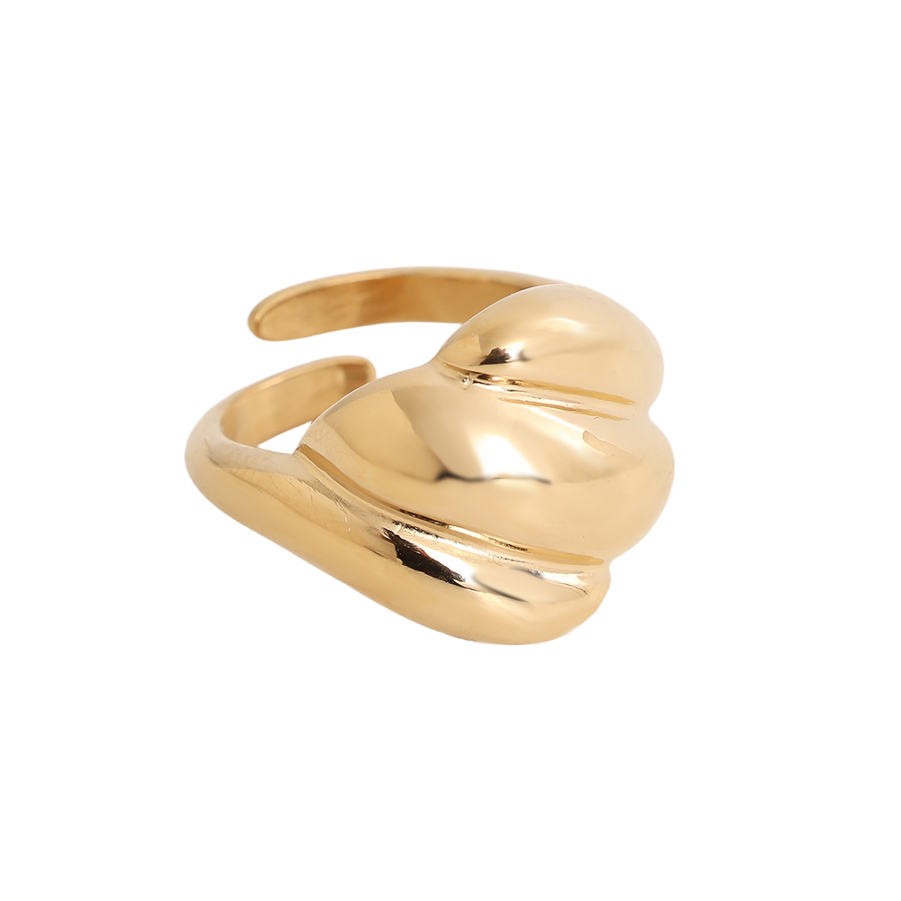 Stainless steel ring Adjustable three strong lines
