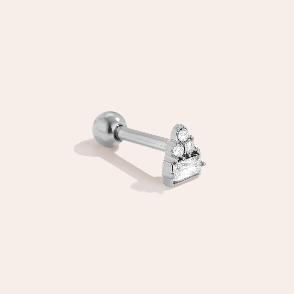 Stainless steel piercing 5mm Mini Diamond Group