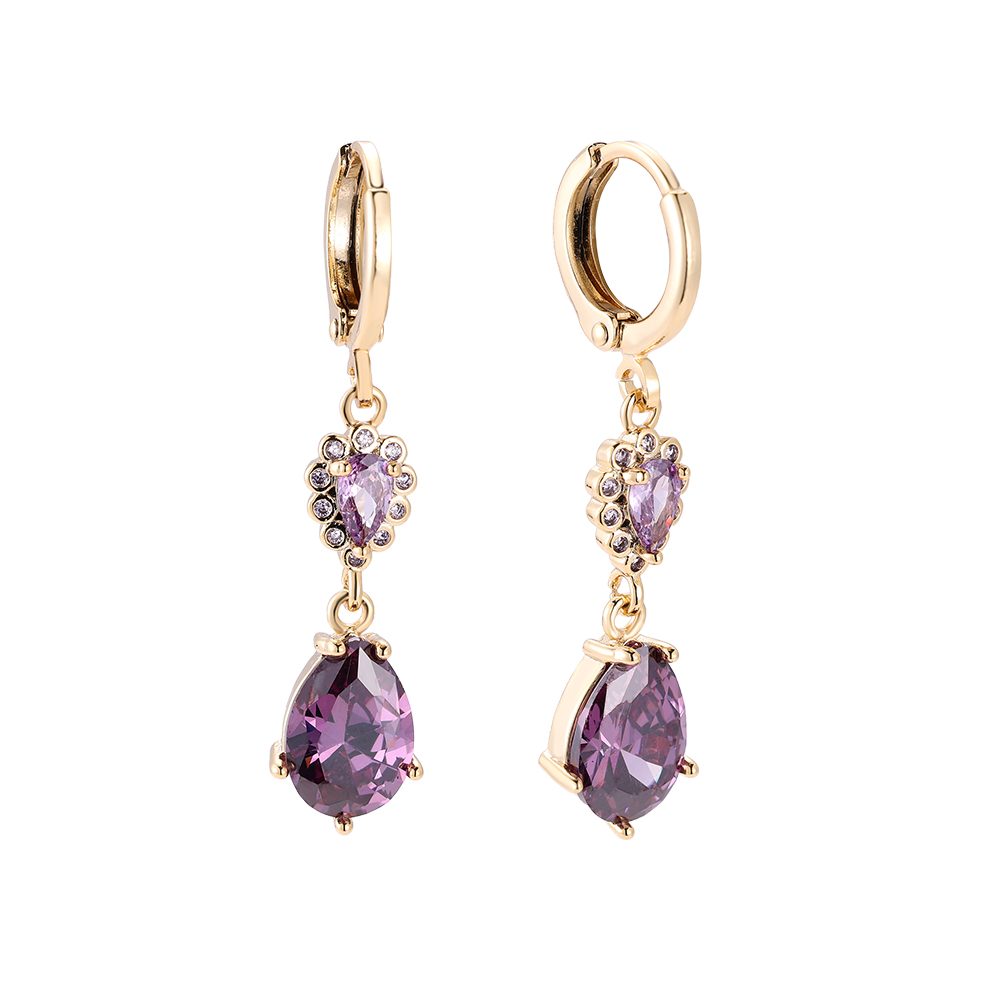 Gold-plated Shield &amp; Coat of Arms earrings
