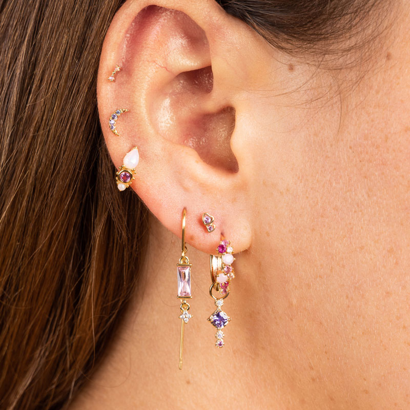Prince Jenny gold-plated earrings