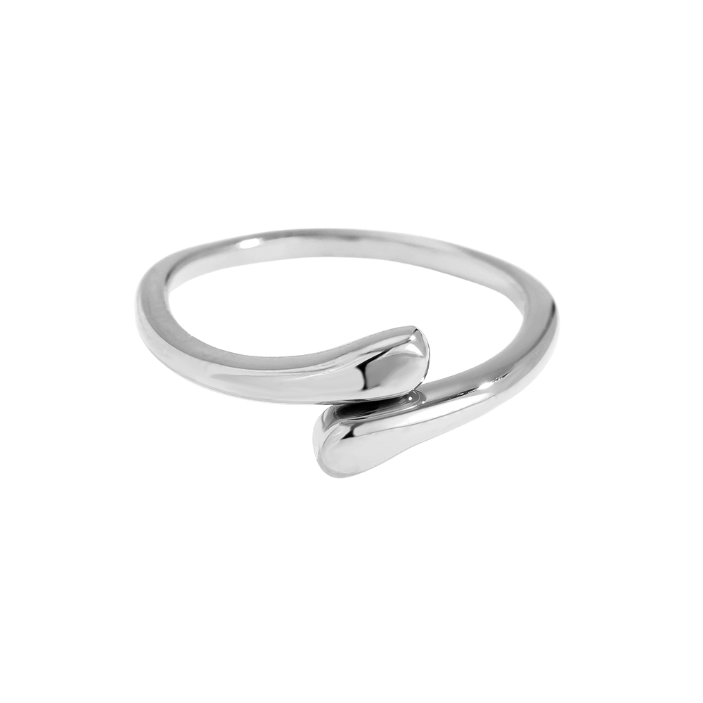 Stainless steel ring Tiny Drops