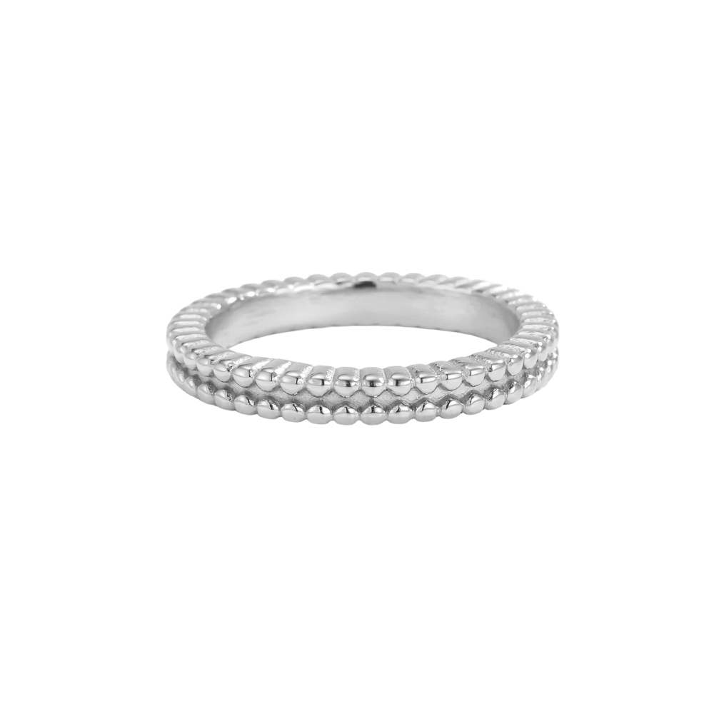 Stainless Steel Ring – Adjustable Mini Dot