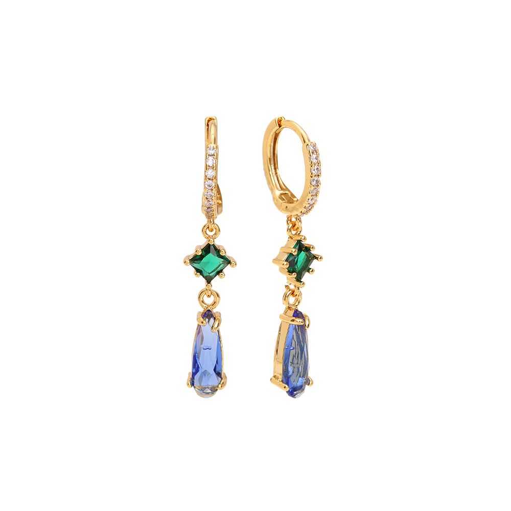 Beutiful Landscape Copper Earrings