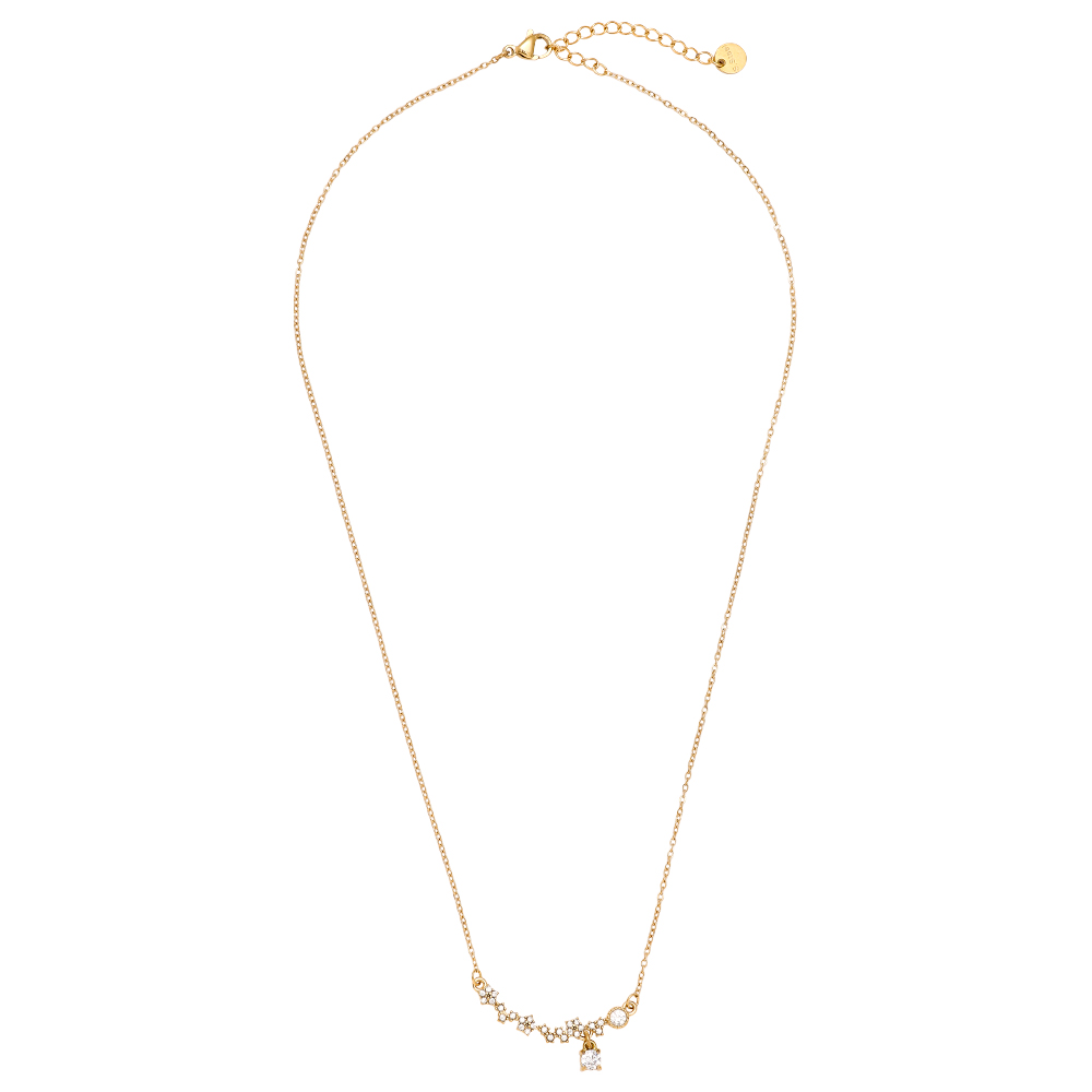 Stainless steel necklace 39cm Perfect Smiling Diamond