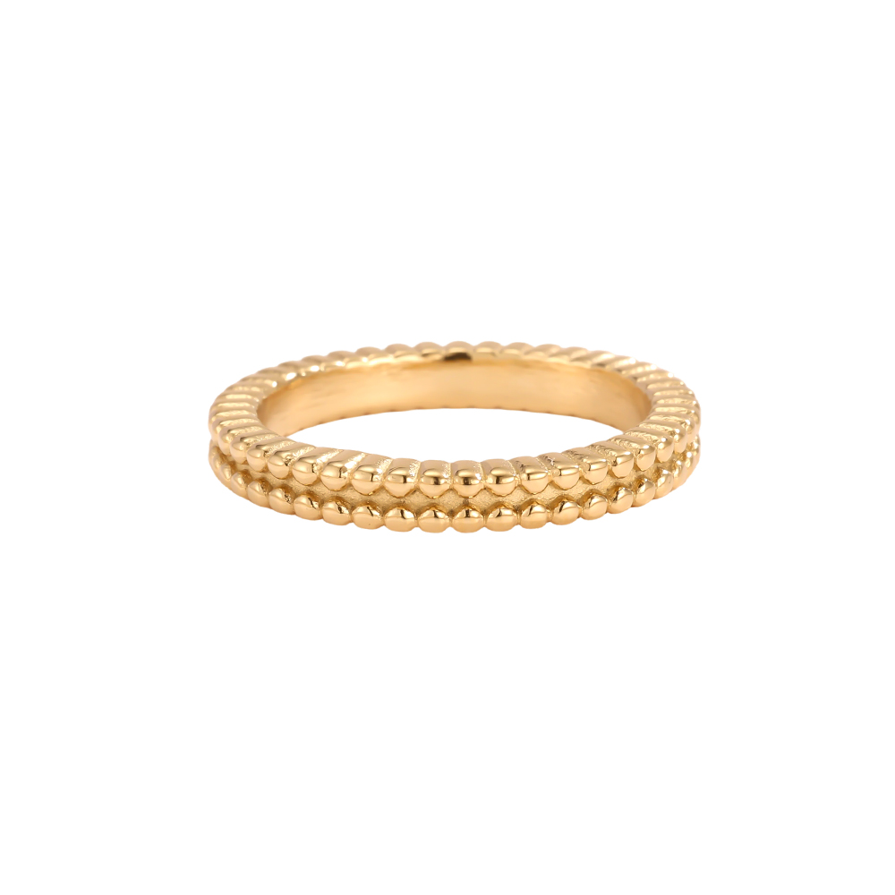 Stainless Steel Ring – Adjustable Mini Dot