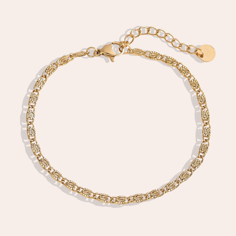Stainless steel bracelet 17cm Casual Chain