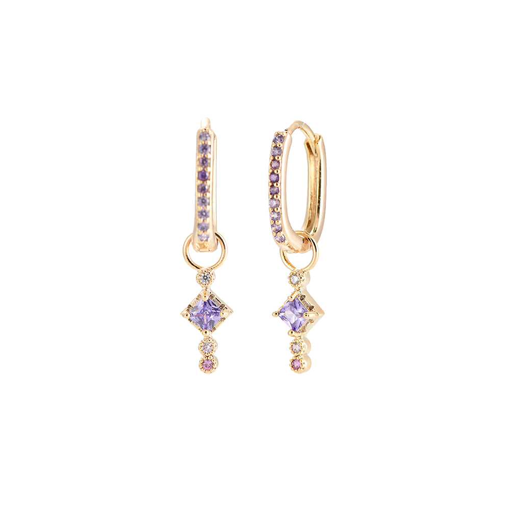 Prince Jenny gold-plated earrings