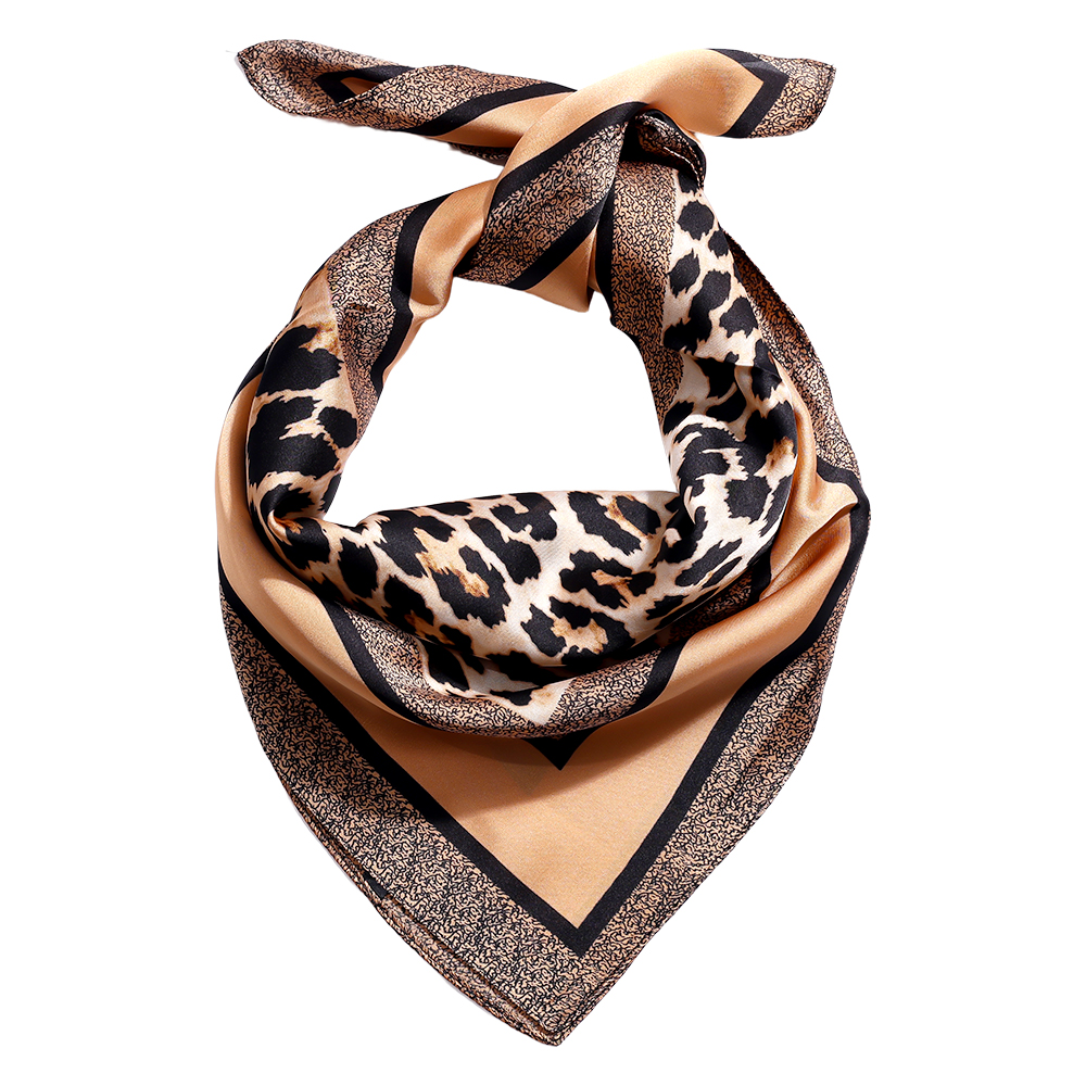 68*68cm Nice Leopard Print Scarf