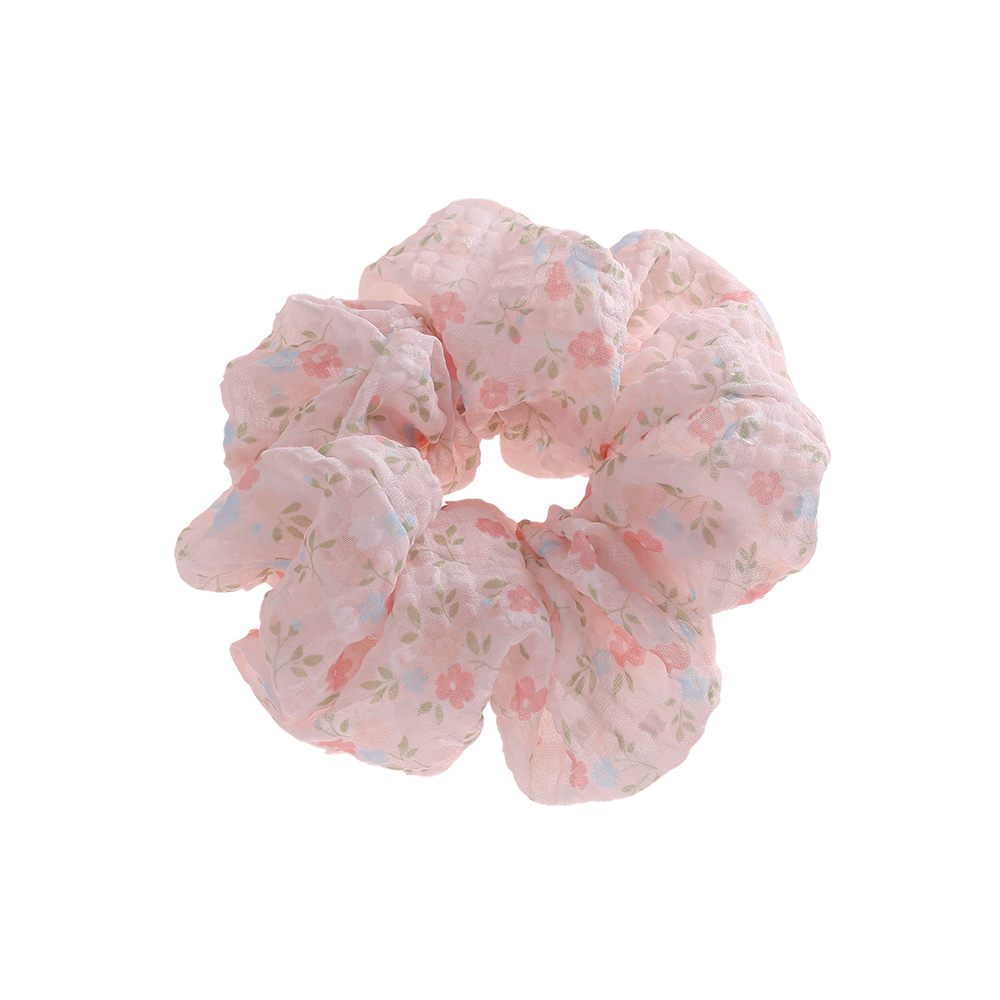 Small flowers scrunchie