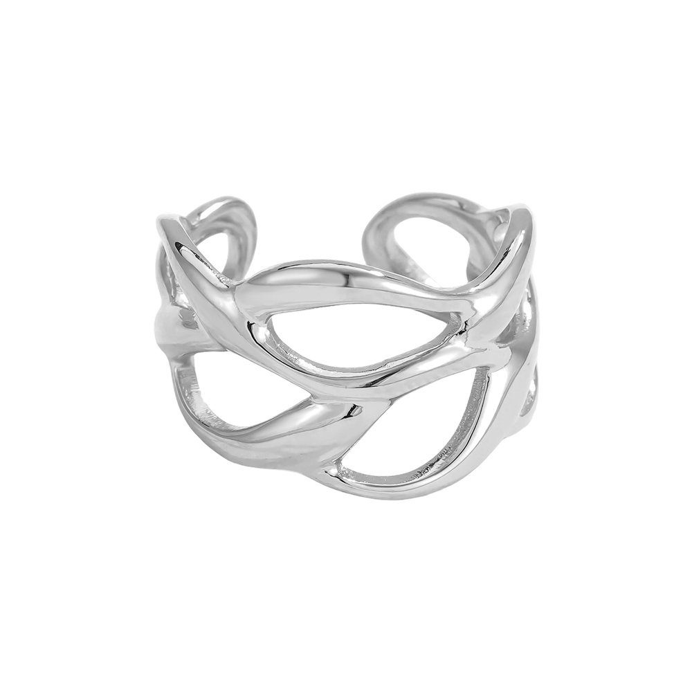 Stainless steel ring Adjustable loose mesh