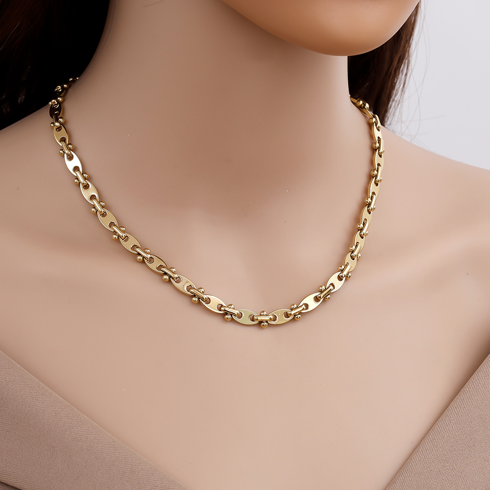 Stainless steel necklace 40cm Nice Nose Chain