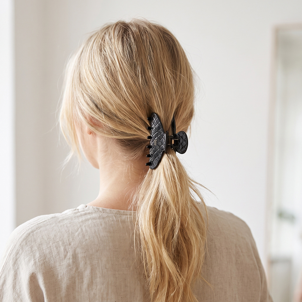 10cm Textured Hair Clip    