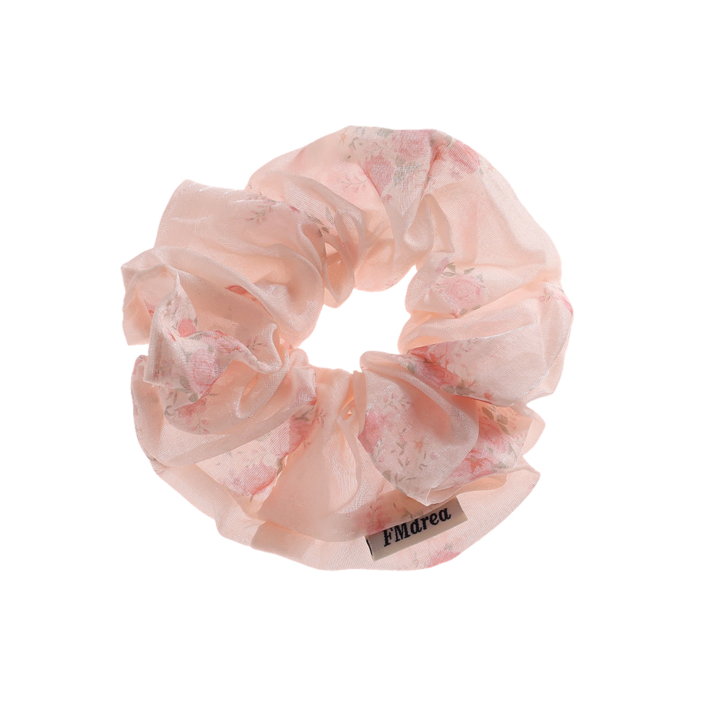 12*65mm flower scrunchie  