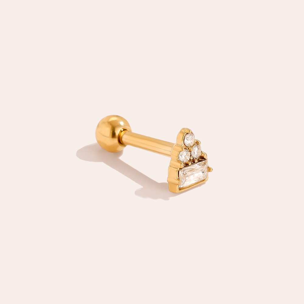 Stainless steel piercing 5mm Mini Diamond Group