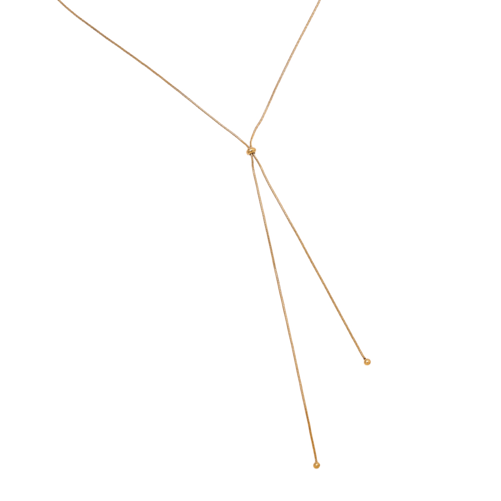 Stainless steel necklace 90cm Adjustable Chain
