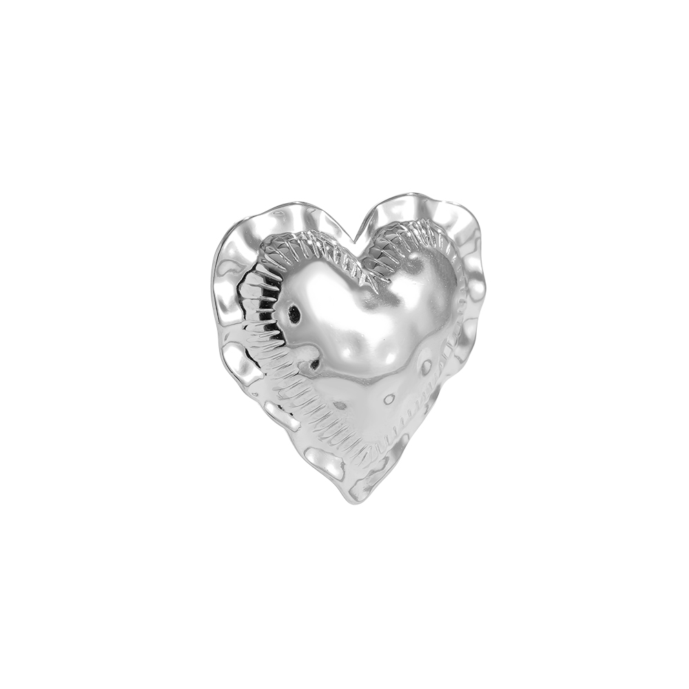 Stainless steel ring Great Heart