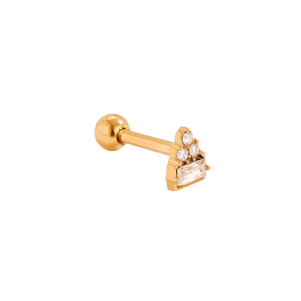 Stainless steel piercing 5mm Mini Diamond Group